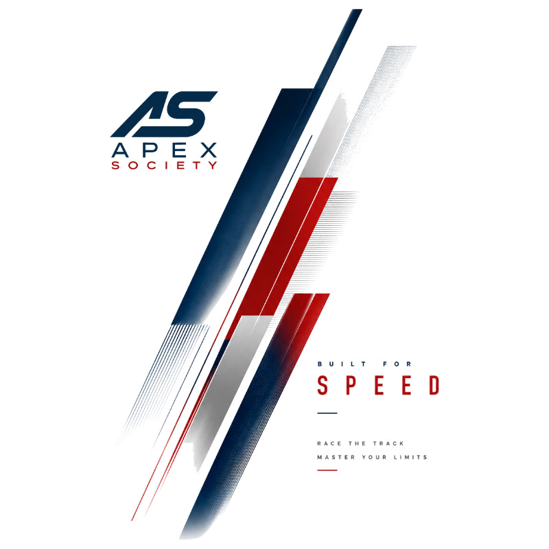 Apex Society T-shirt, Blue & Red