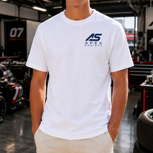 Apex Society T-shirt, Blue & Red