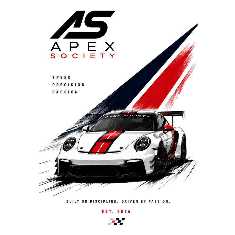 Apex Society T-shirt, Porsche Front