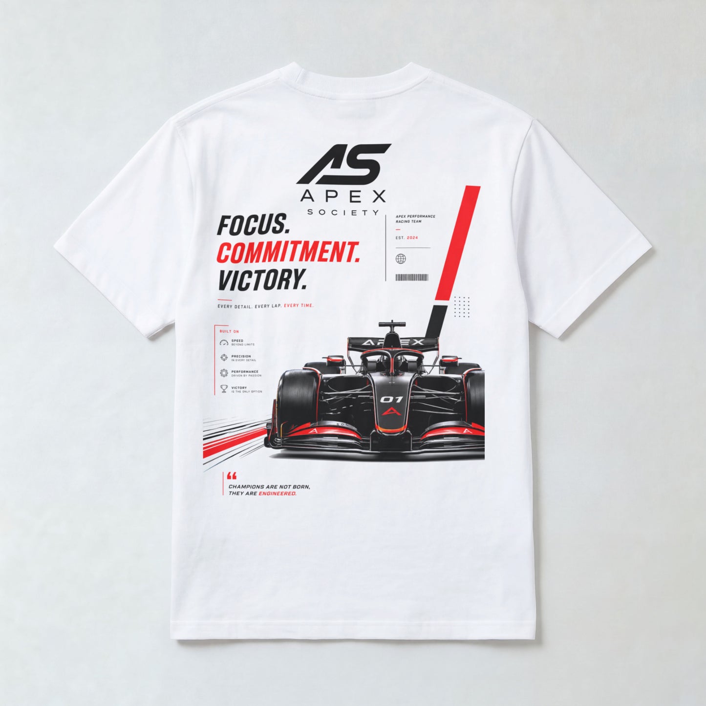 Apex Society T-shirt, Commitment