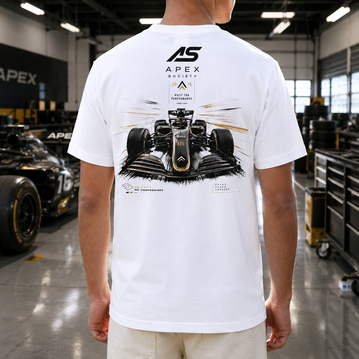Apex Society T-shirt, Build for Performance