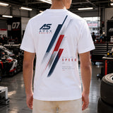 Apex Society T-shirt, Blue & Red